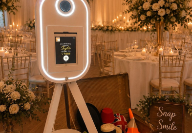 Taylor Event Co. - modern photo pod hire setup for weddings and events UK